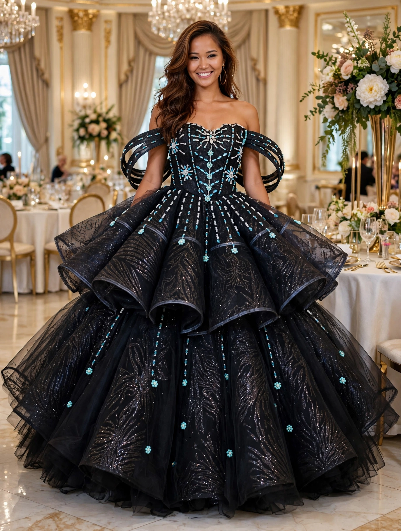 BG0002 ball gown wholesale - Canan Vietnam Gowns