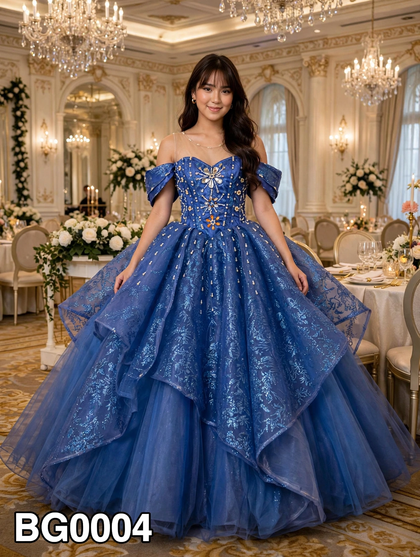 BG0004 ball gown wholesale - Canan Vietnam Gowns