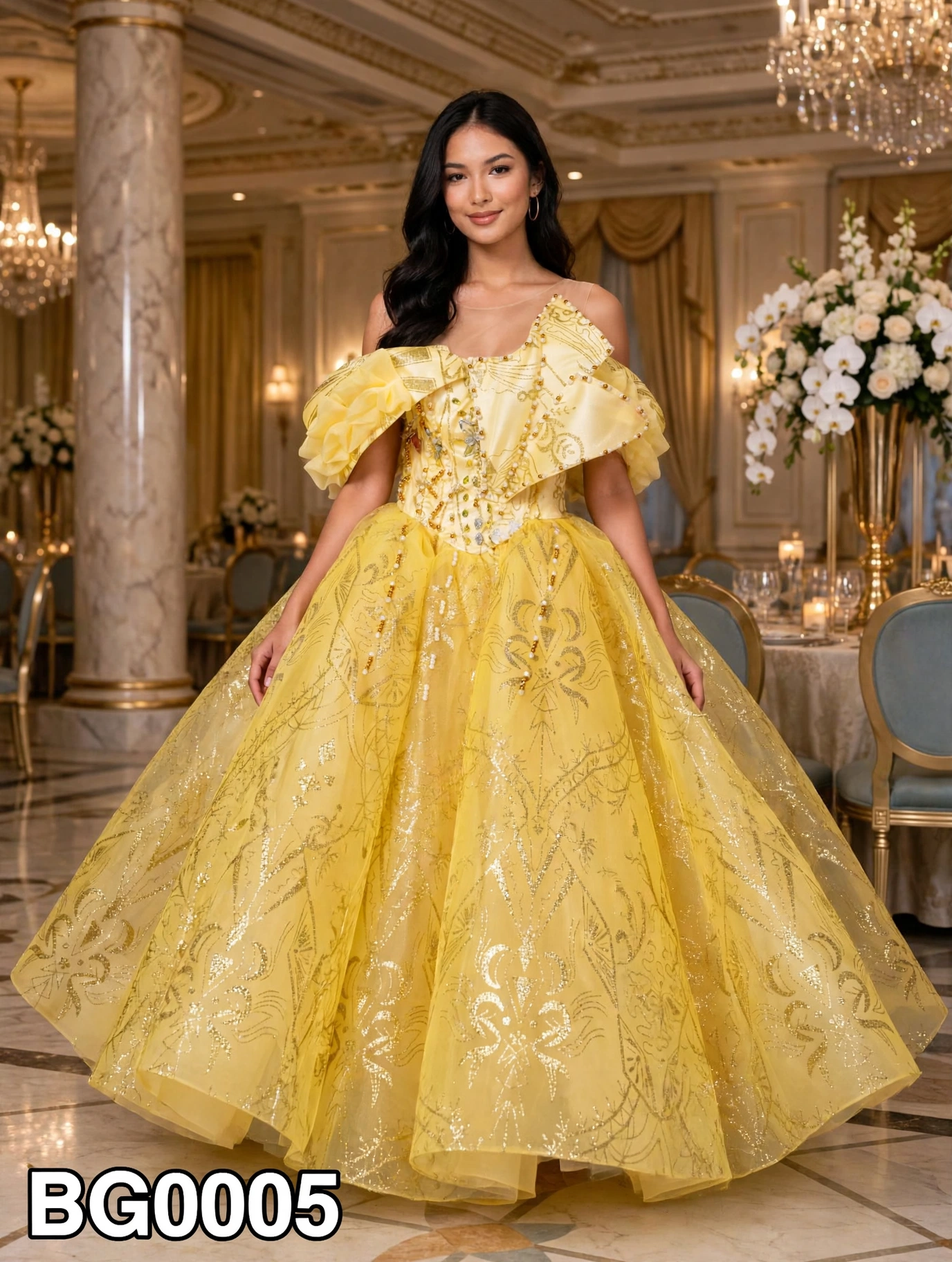 BG0005 ball gown wholesale - Canan Vietnam Gowns