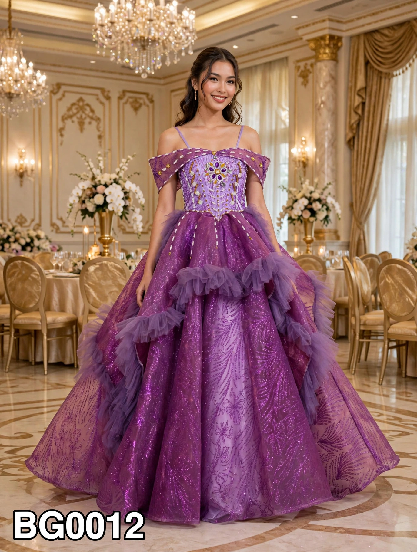 BG0012 ball gown wholesale - Canan Vietnam Gowns
