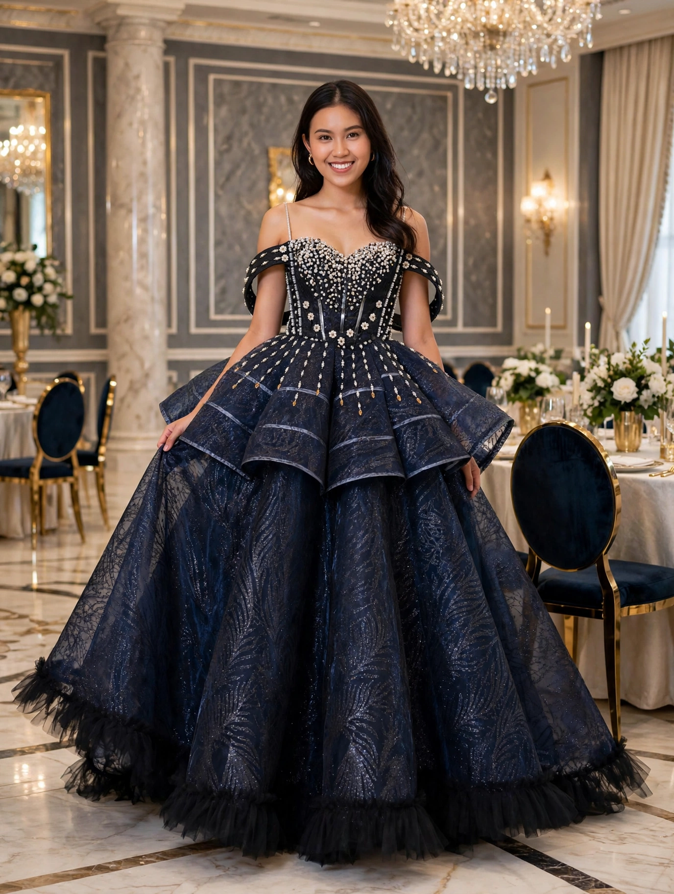 BG0014 ball gown wholesale - Canan Vietnam Gowns