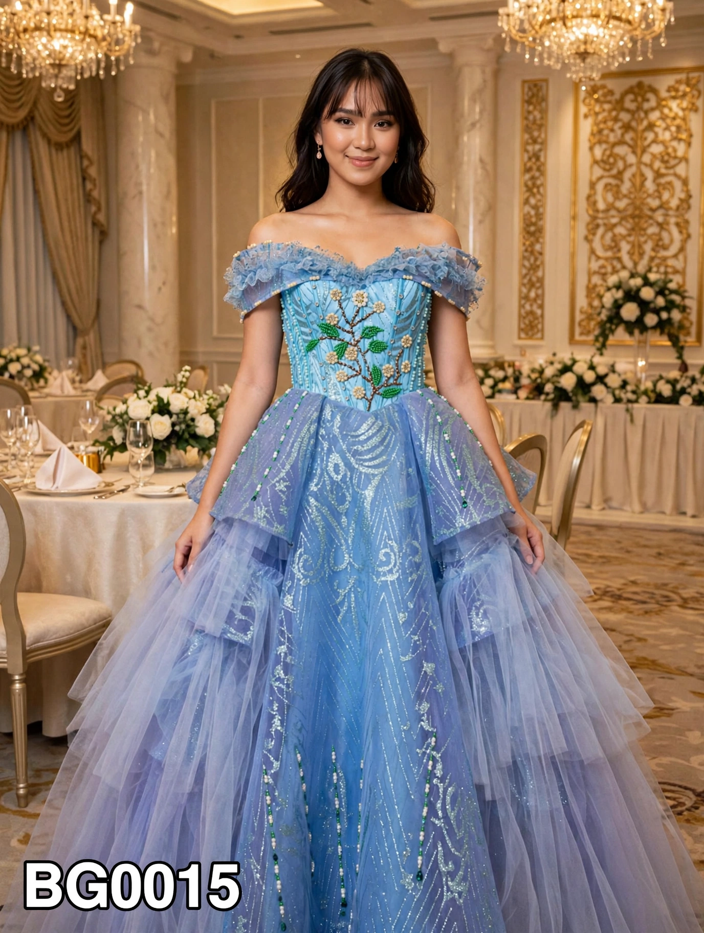 BG0015 ball gown wholesale - Canan Vietnam Gowns