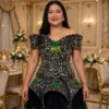 Black sequin cocktail dress CT0001 - wholesale | Canan Gowns