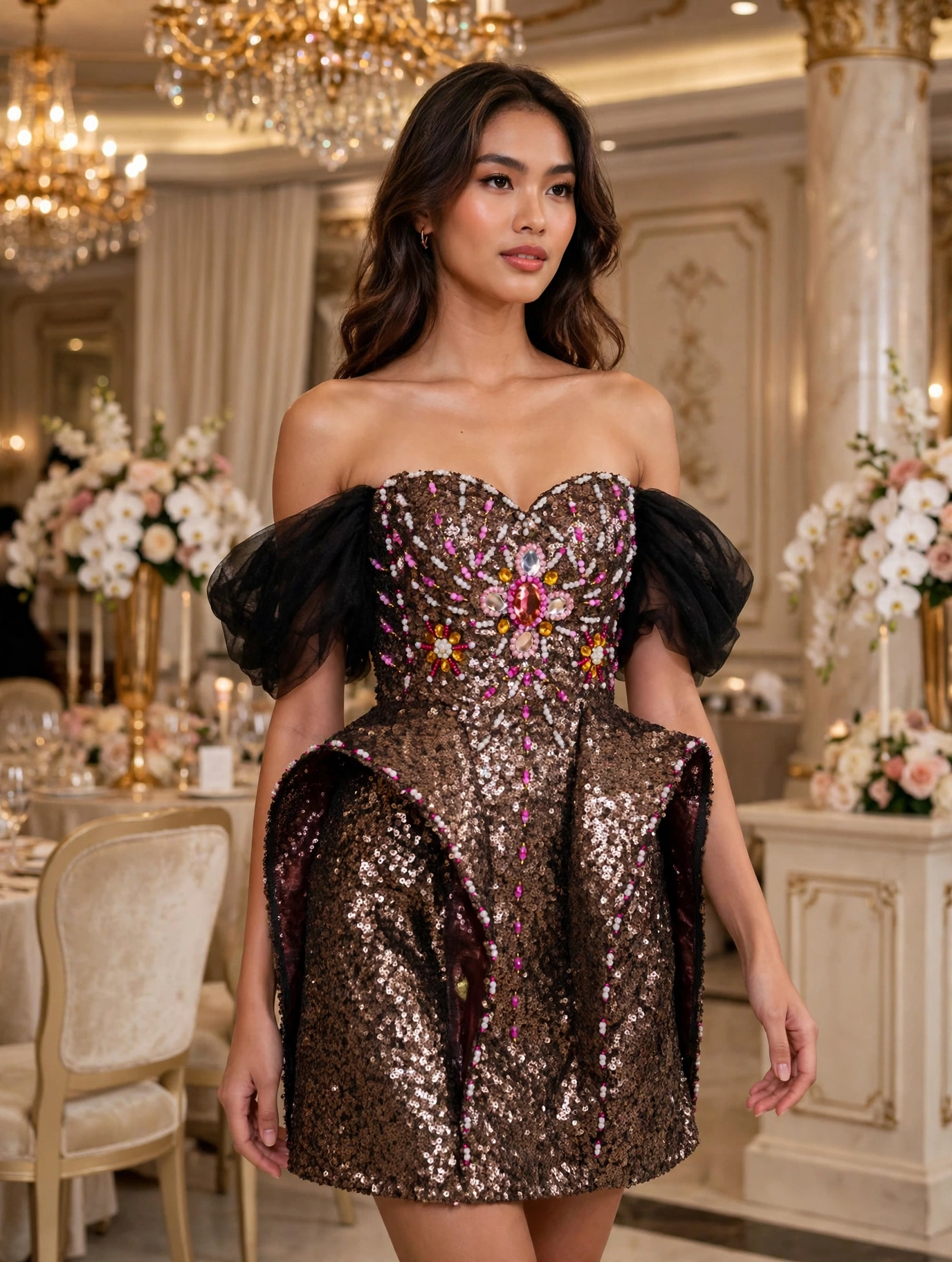 CT0017 cocktail dress wholesale - Canan Vietnam Gowns
